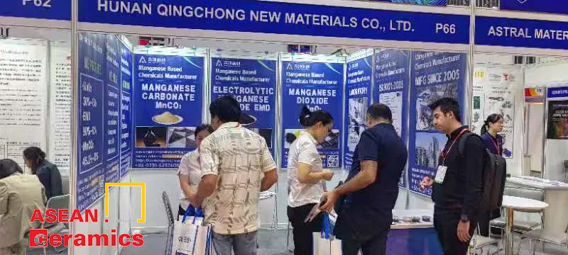 ベトナムで開催される2024 ASEAN CERAMICSでのQingChongの出展時間